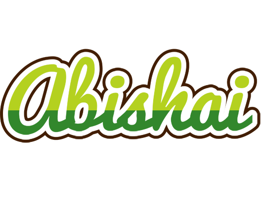 Abishai golfing logo