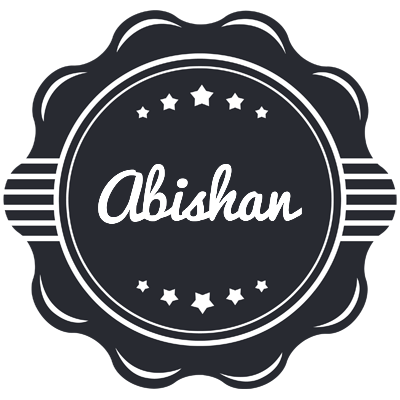 Abishan badge logo
