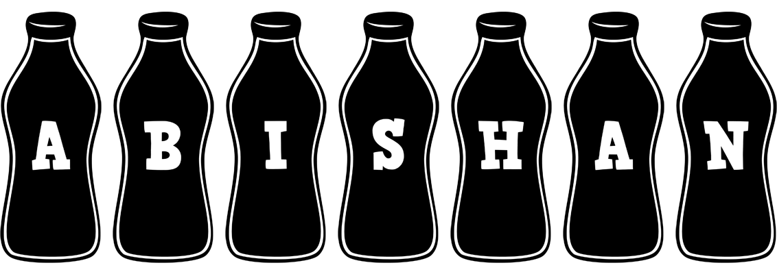 Abishan bottle logo