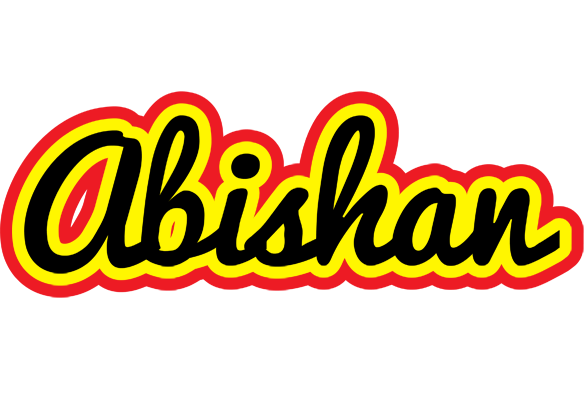 Abishan flaming logo