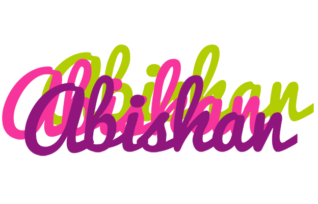 Abishan flowers logo