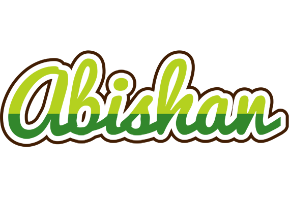 Abishan golfing logo