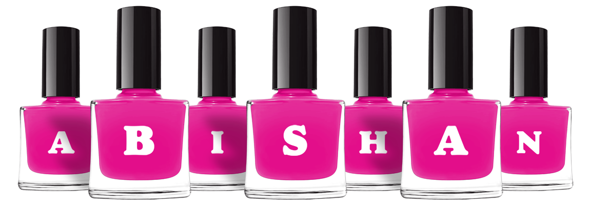 Abishan nails logo