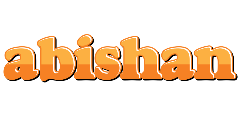 Abishan orange logo