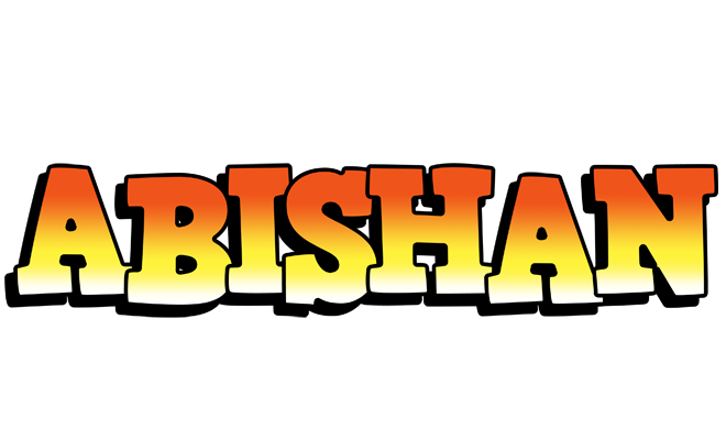Abishan sunset logo