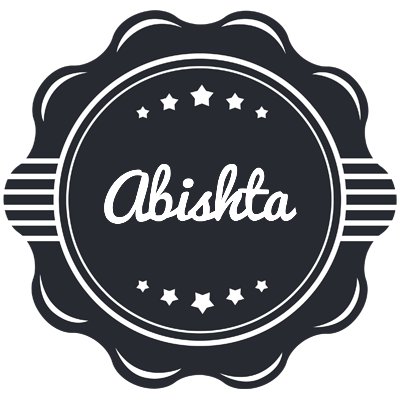 Abishta badge logo