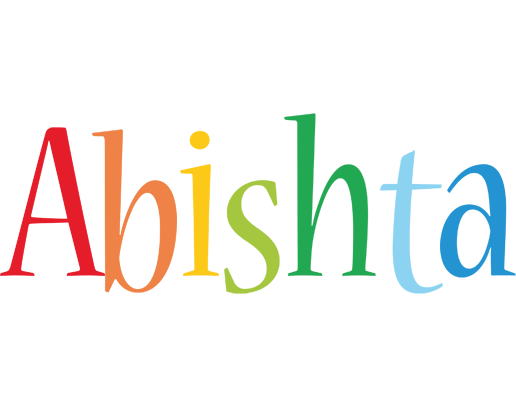 Abishta birthday logo
