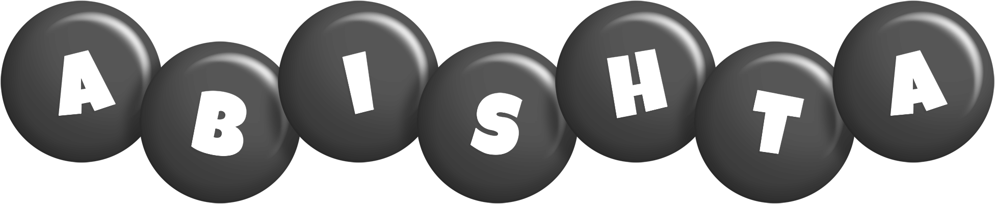 Abishta candy-black logo