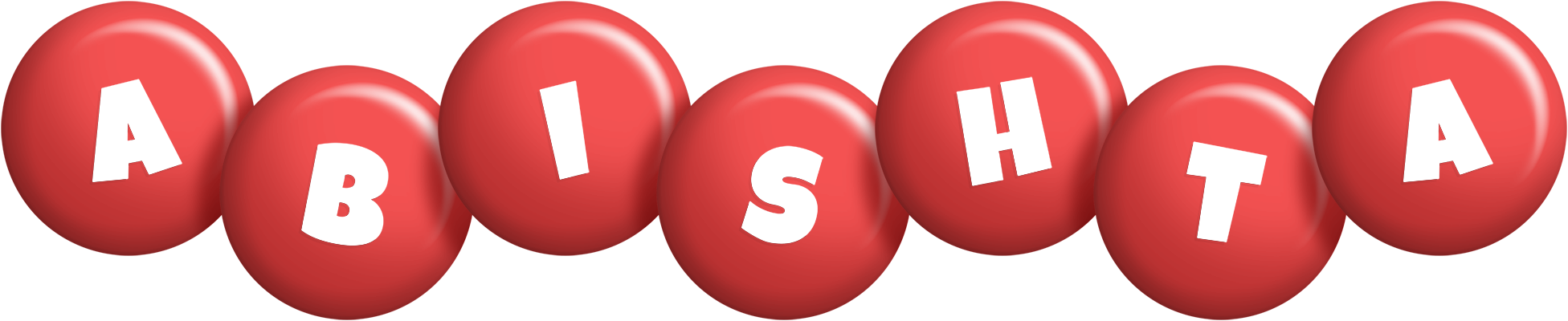 Abishta candy-red logo