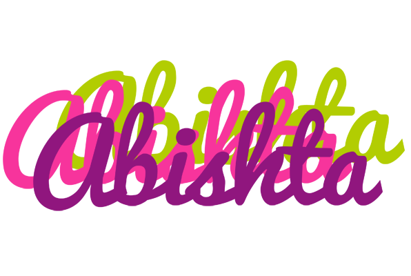 Abishta flowers logo