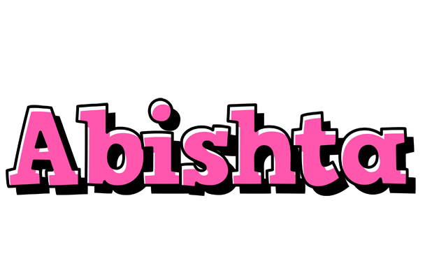 Abishta girlish logo