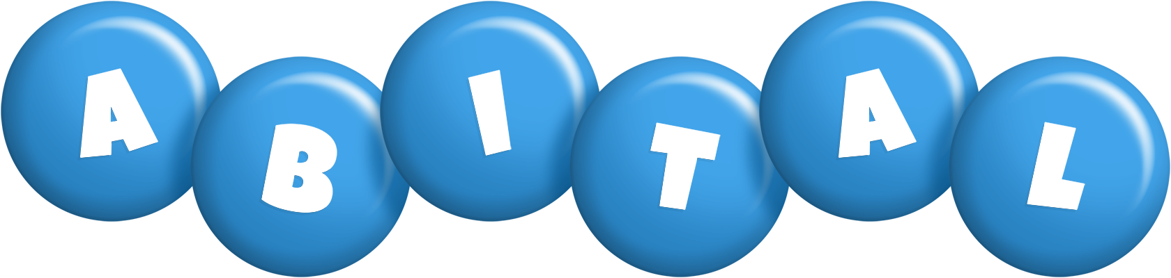 Abital candy-blue logo