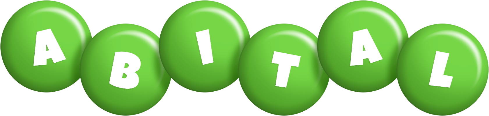 Abital candy-green logo