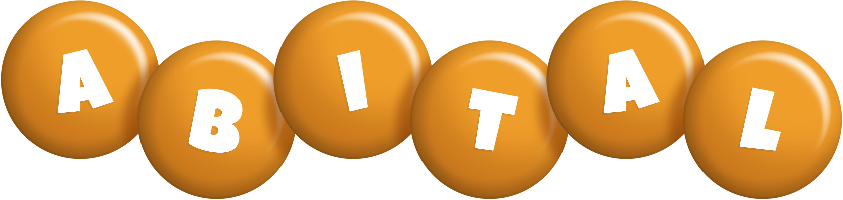 Abital candy-orange logo