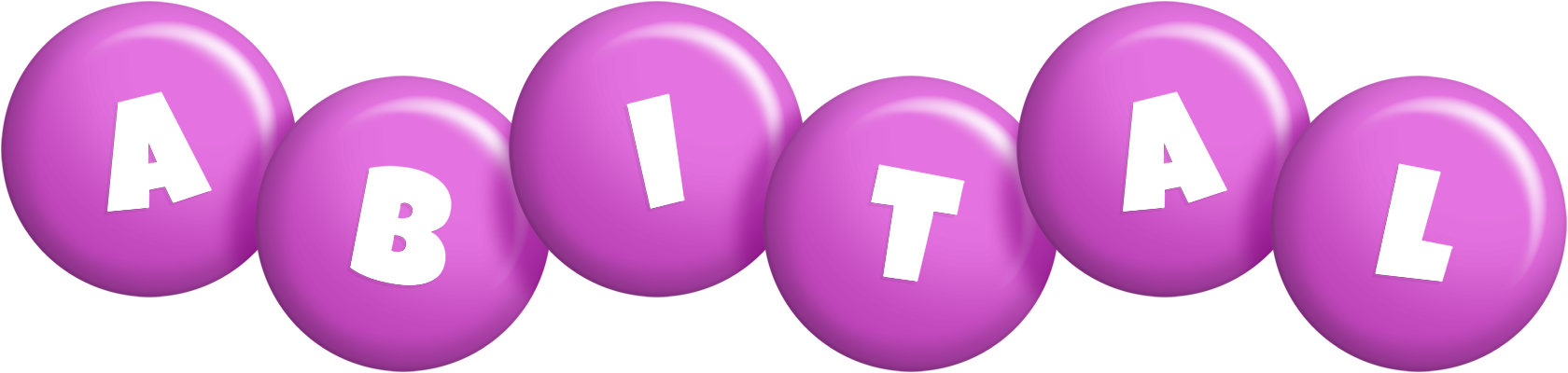 Abital candy-purple logo
