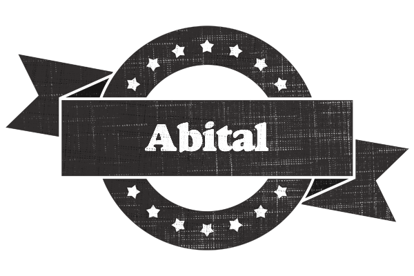 Abital grunge logo