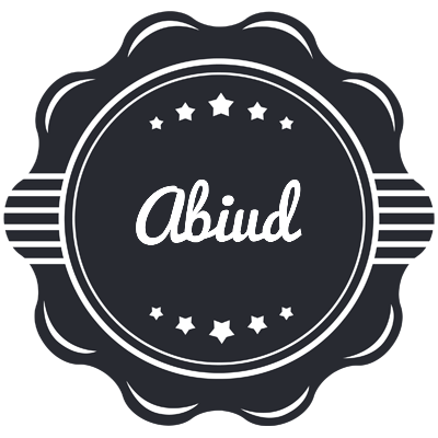 Abiud badge logo