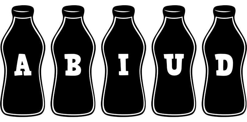 Abiud bottle logo