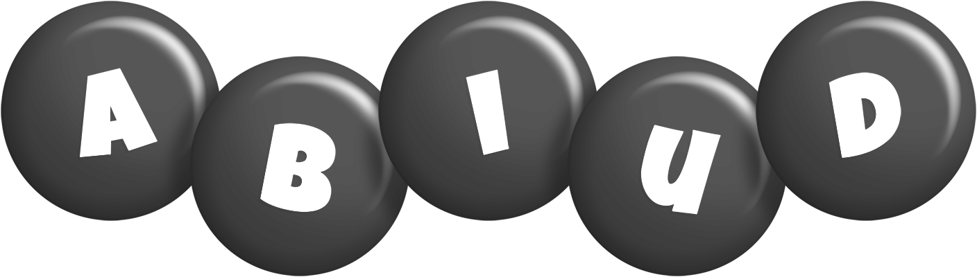 Abiud candy-black logo