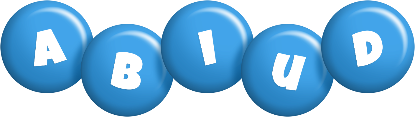 Abiud candy-blue logo