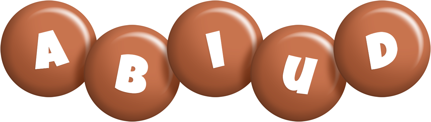 Abiud candy-brown logo