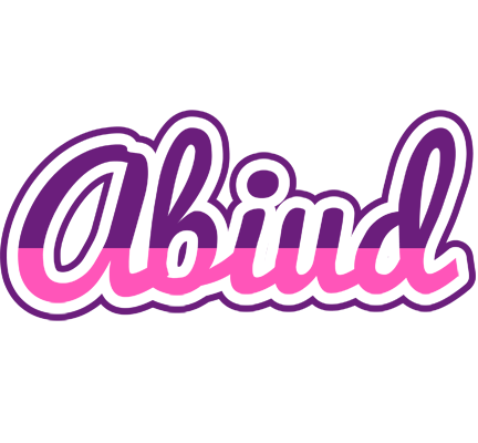 Abiud cheerful logo