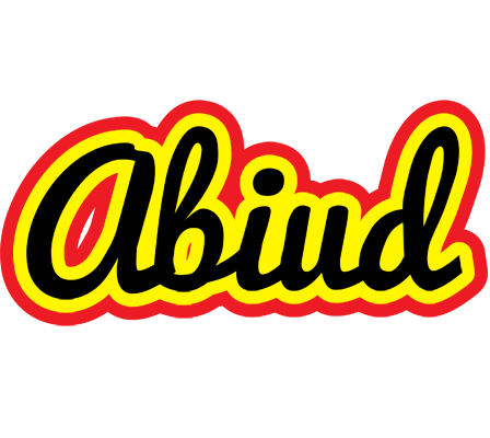 Abiud flaming logo