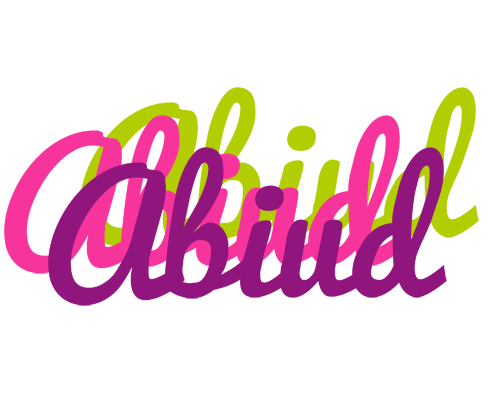 Abiud flowers logo