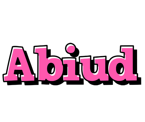 Abiud girlish logo