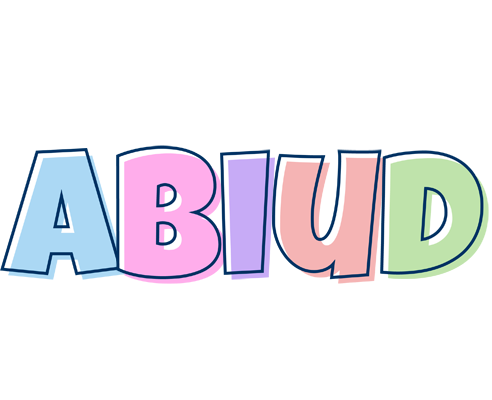 Abiud pastel logo