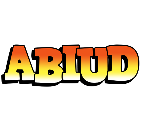 Abiud sunset logo