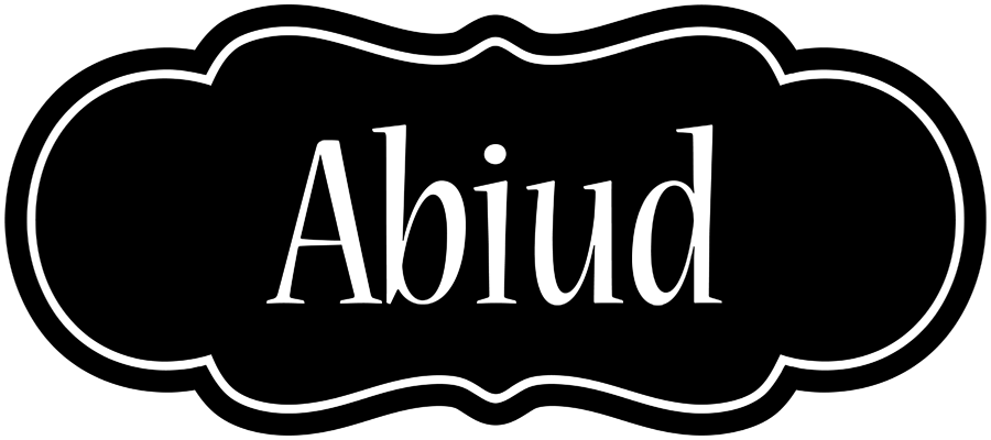 Abiud welcome logo