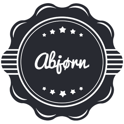 Abjørn badge logo
