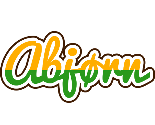 Abjørn banana logo