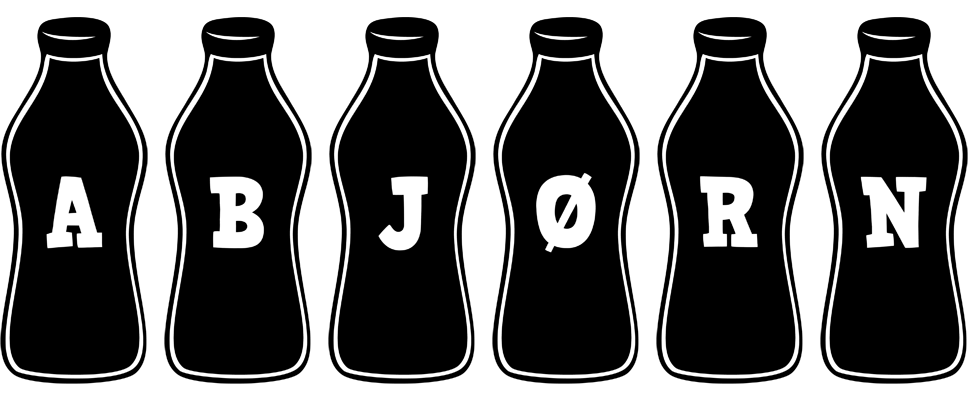 Abjørn bottle logo
