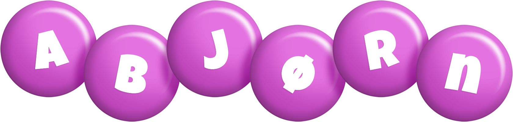 Abjørn candy-purple logo