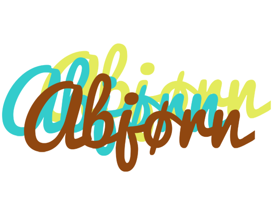 Abjørn cupcake logo