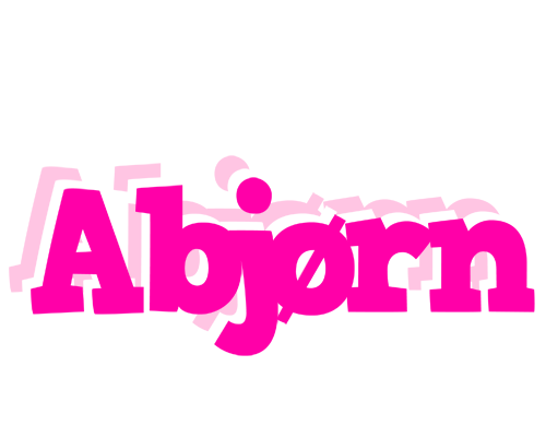 Abjørn dancing logo