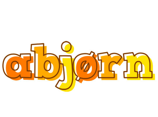 Abjørn desert logo