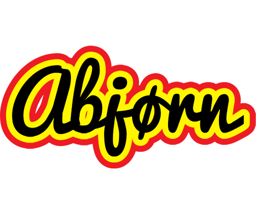 Abjørn flaming logo