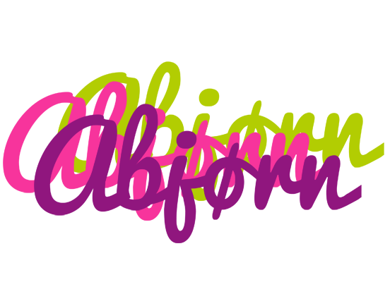Abjørn flowers logo