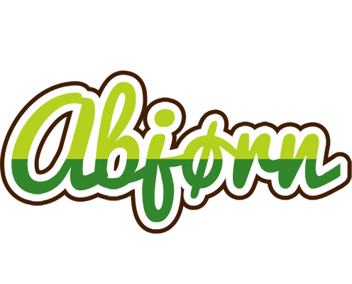 Abjørn golfing logo