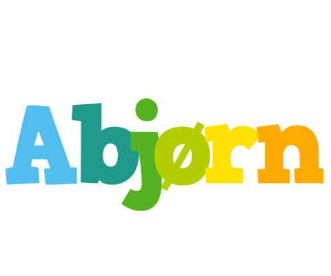 Abjørn rainbows logo