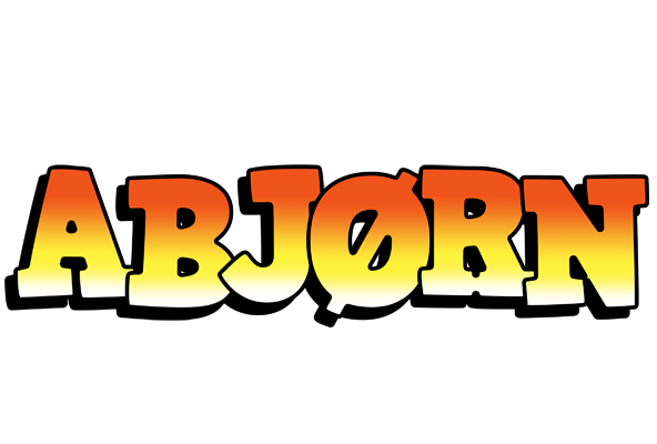 Abjørn sunset logo