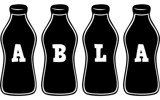 Abla bottle logo