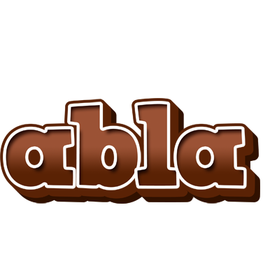Abla brownie logo