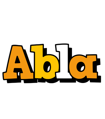 Abla cartoon logo