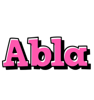 Abla girlish logo