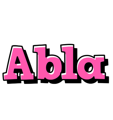 Abla girlish logo