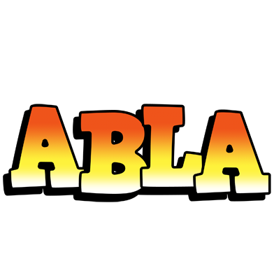 Abla sunset logo